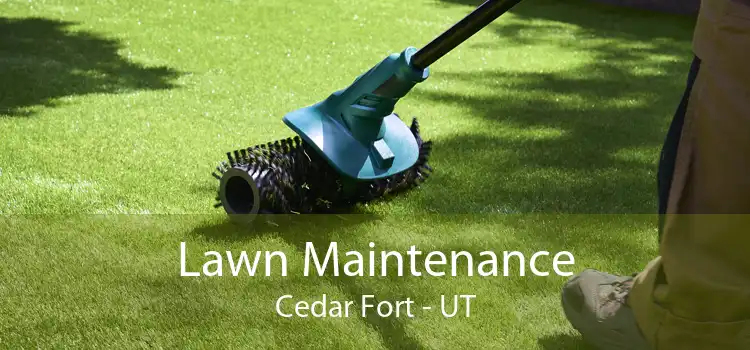 Lawn Maintenance Cedar Fort - UT