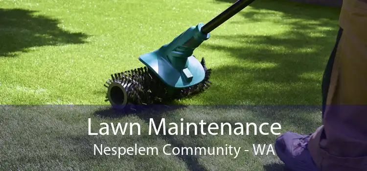 Lawn Maintenance Nespelem Community - WA