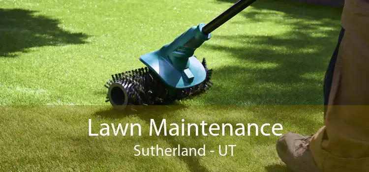 Lawn Maintenance Sutherland - UT