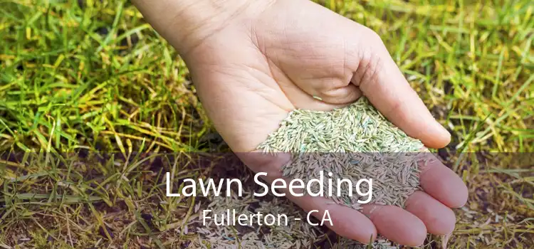 Lawn Seeding Fullerton - CA