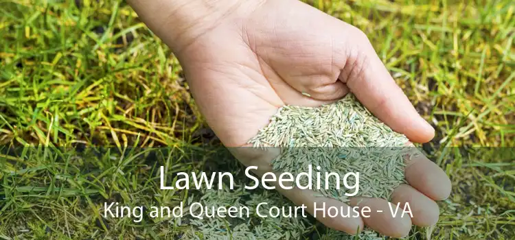 Lawn Seeding King and Queen Court House - VA